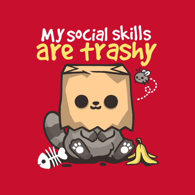 Trashy Social Skills-Youth-Basic-Tee-NemiMakeit