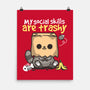 Trashy Social Skills-None-Matte-Poster-NemiMakeit