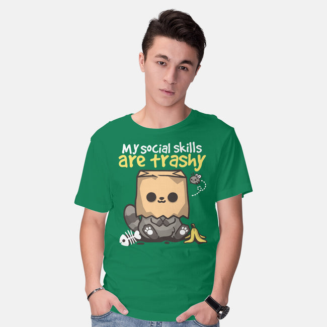 Trashy Social Skills-Mens-Basic-Tee-NemiMakeit