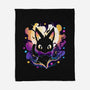 Cat Witched-None-Fleece-Blanket-Vallina84