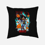 Hedgehog Badass-None-Removable Cover w Insert-Throw Pillow-Diego Oliver