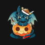 Dragon Pumpkin-Unisex-Basic-Tee-Vallina84