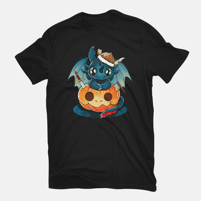 Dragon Pumpkin-Mens-Premium-Tee-Vallina84