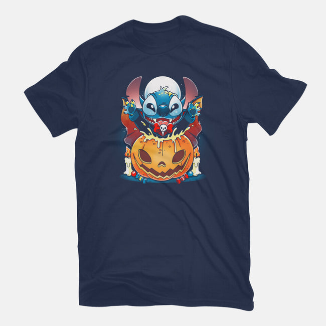 Pumpkin Experiment-Mens-Heavyweight-Tee-Vallina84