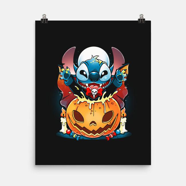 Pumpkin Experiment-None-Matte-Poster-Vallina84