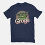 Grogu Doll-Unisex-Basic-Tee-Astrobot Invention