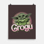 Grogu Doll-None-Matte-Poster-Astrobot Invention