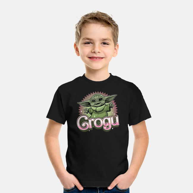 Grogu Doll-Youth-Basic-Tee-Astrobot Invention