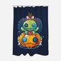 Voodoo Pumpkin-None-Polyester-Shower Curtain-Vallina84