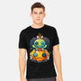 Voodoo Pumpkin-Mens-Heavyweight-Tee-Vallina84