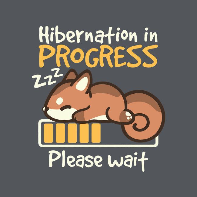 Hibernation In Progress Squirrel-None-Removable Cover w Insert-Throw Pillow-NemiMakeit