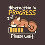 Hibernation In Progress Squirrel-None-Removable Cover w Insert-Throw Pillow-NemiMakeit