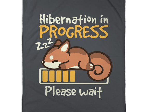 Hibernation In Progress Squirrel