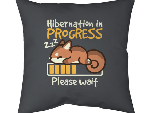 Hibernation In Progress Squirrel