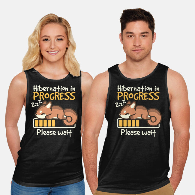 Hibernation In Progress Squirrel-Unisex-Basic-Tank-NemiMakeit