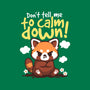 Don't Tell Me To Calm Down-Baby-Basic-Onesie-NemiMakeit