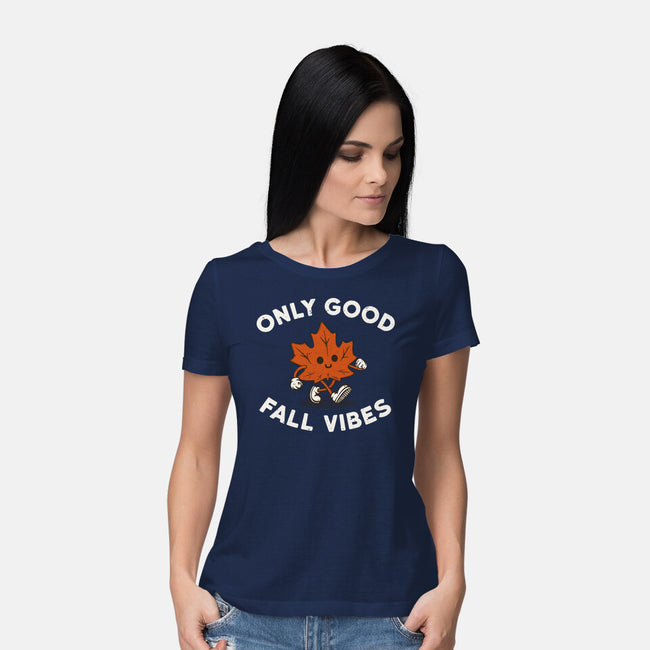 Good Fall Vibes-Womens-Basic-Tee-Melonseta