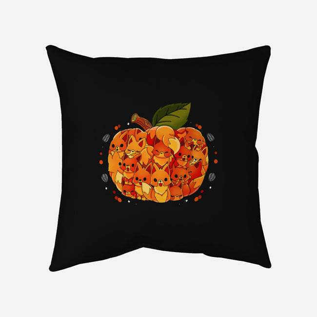 Harvest Of Foxes-None-Removable Cover w Insert-Throw Pillow-Vallina84