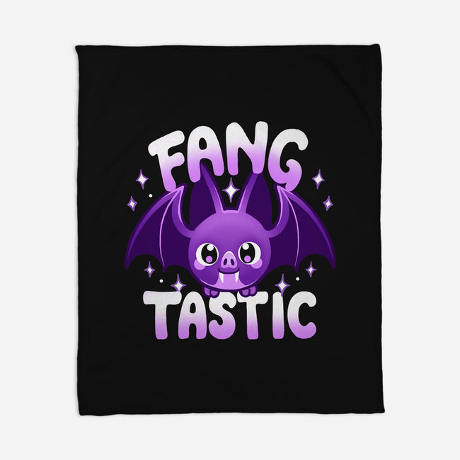 Spooky And Fangtastic-None-Fleece-Blanket-Vallina84