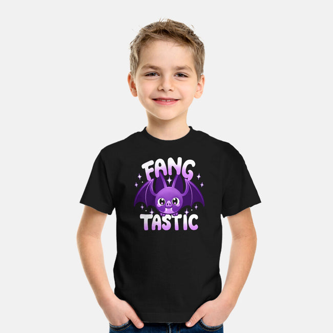 Spooky And Fangtastic-Youth-Basic-Tee-Vallina84