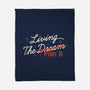 Living The Plan B-None-Fleece-Blanket-koalastudio