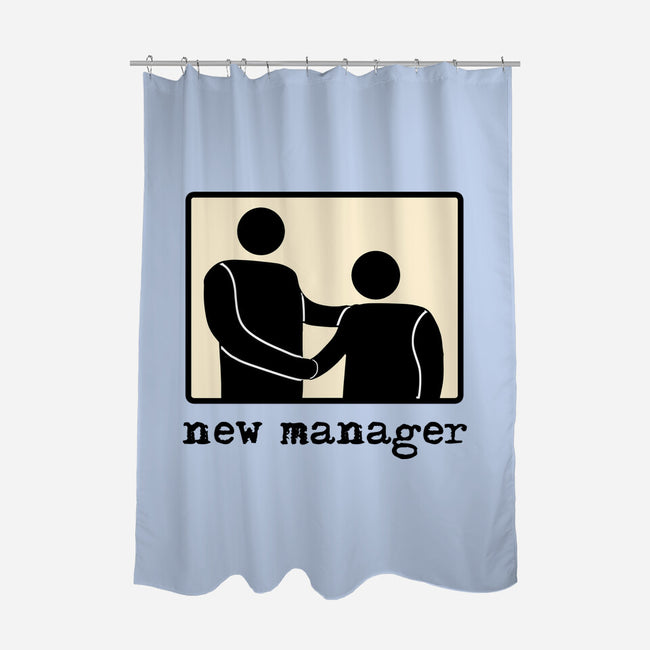 New Manager-None-Polyester-Shower Curtain-nickzzarto