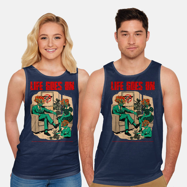 Among The Ruins-Unisex-Basic-Tank-Hafaell