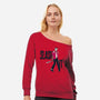 Slash It-Womens-Off Shoulder-Sweatshirt-teesgeex