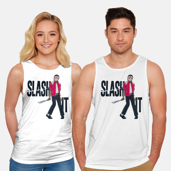 Slash It-Unisex-Basic-Tank-teesgeex