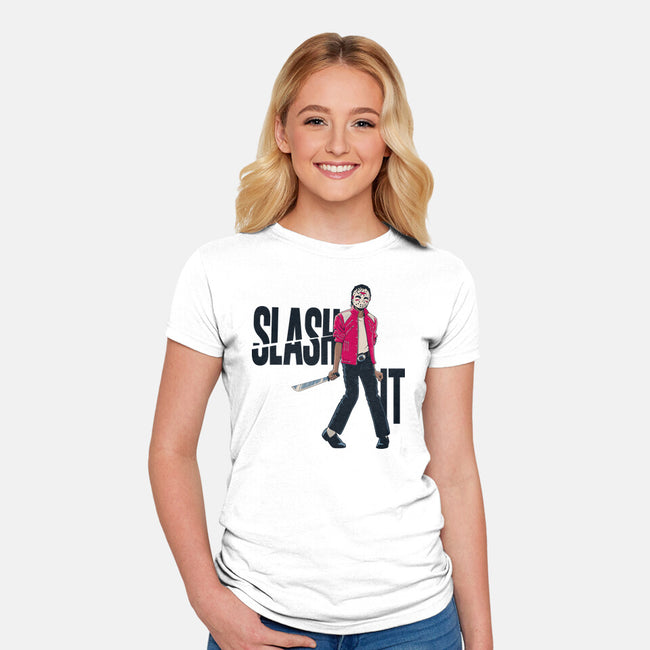 Slash It-Womens-Fitted-Tee-teesgeex