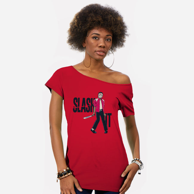 Slash It-Womens-Off Shoulder-Tee-teesgeex