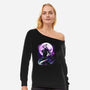 Master Sound-Womens-Off Shoulder-Sweatshirt-Vallina84