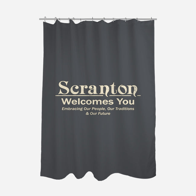 Dunder City-None-Polyester-Shower Curtain-retrodivision