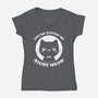 Kitten Me-Womens-V-Neck-Tee-Studio Mootant