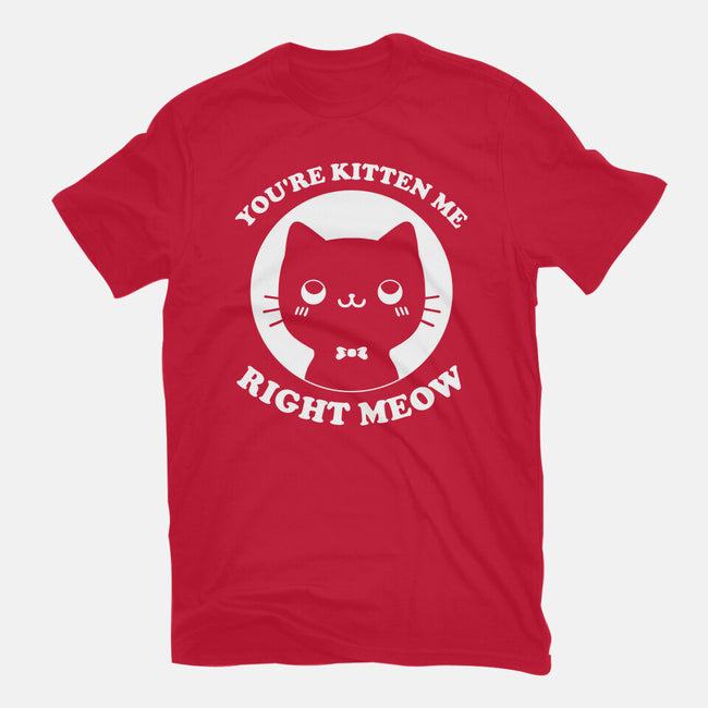 Kitten Me-Mens-Basic-Tee-Studio Mootant