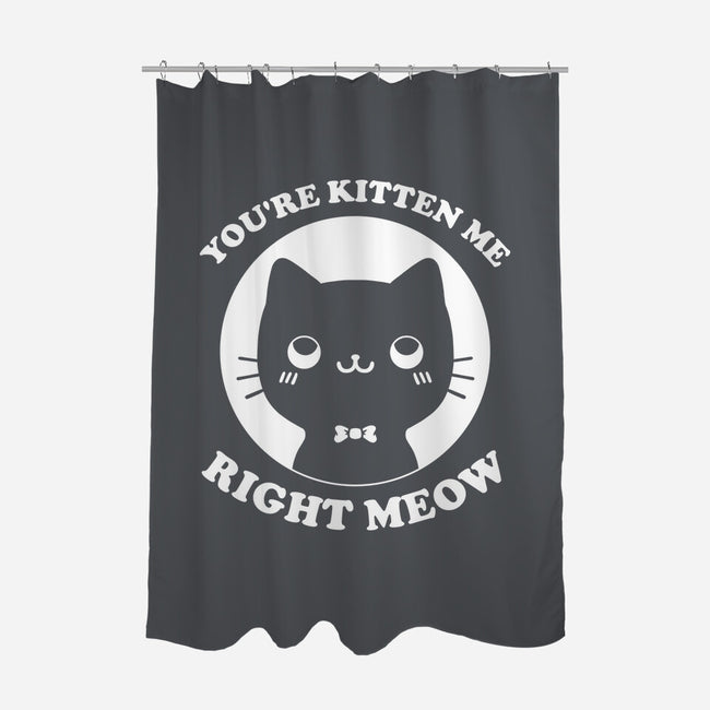 Kitten Me-None-Polyester-Shower Curtain-Studio Mootant