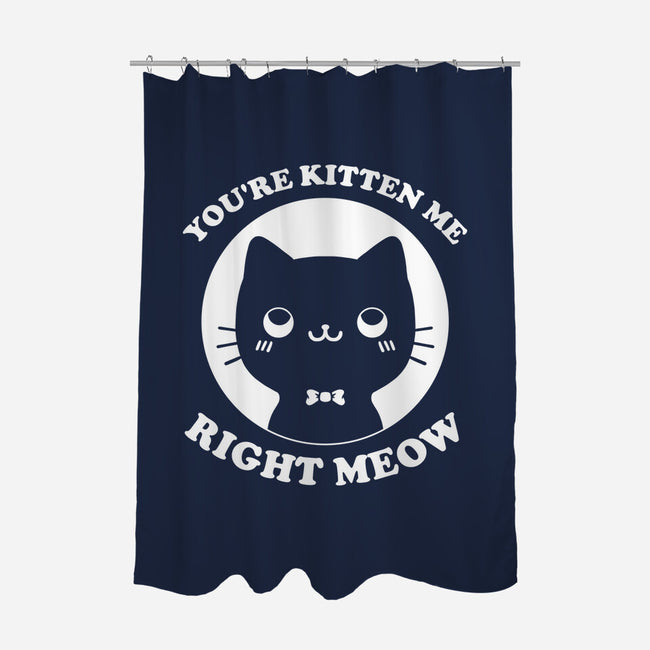 Kitten Me-None-Polyester-Shower Curtain-Studio Mootant