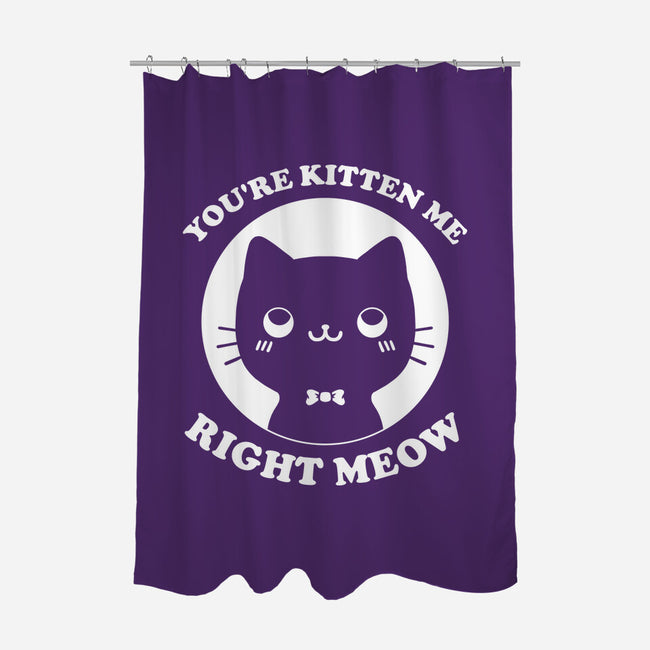 Kitten Me-None-Polyester-Shower Curtain-Studio Mootant