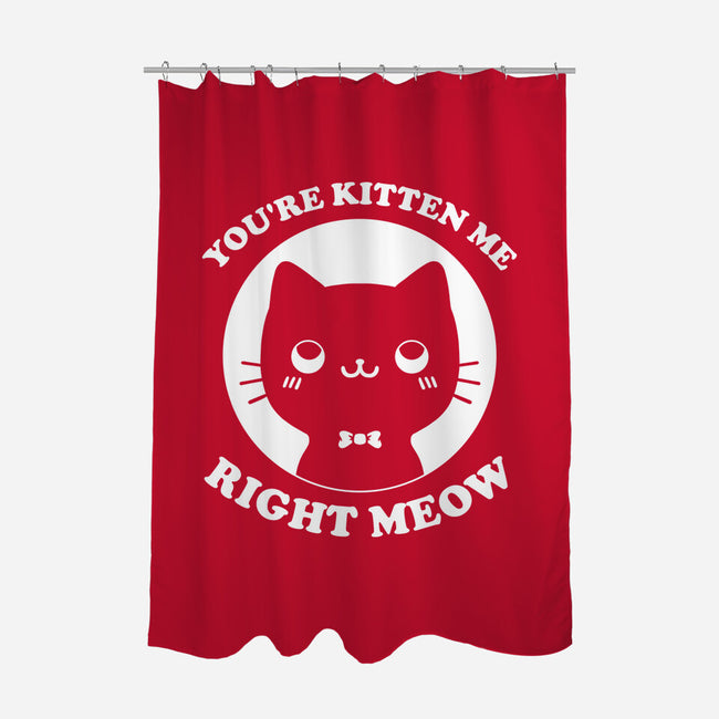 Kitten Me-None-Polyester-Shower Curtain-Studio Mootant