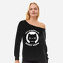 Kitten Me-Womens-Off Shoulder-Sweatshirt-Studio Mootant