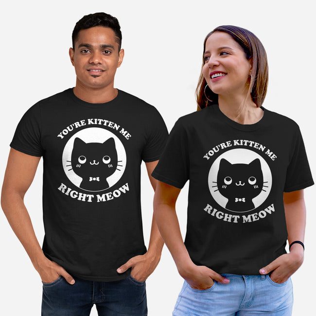 Kitten Me-Unisex-Basic-Tee-Studio Mootant