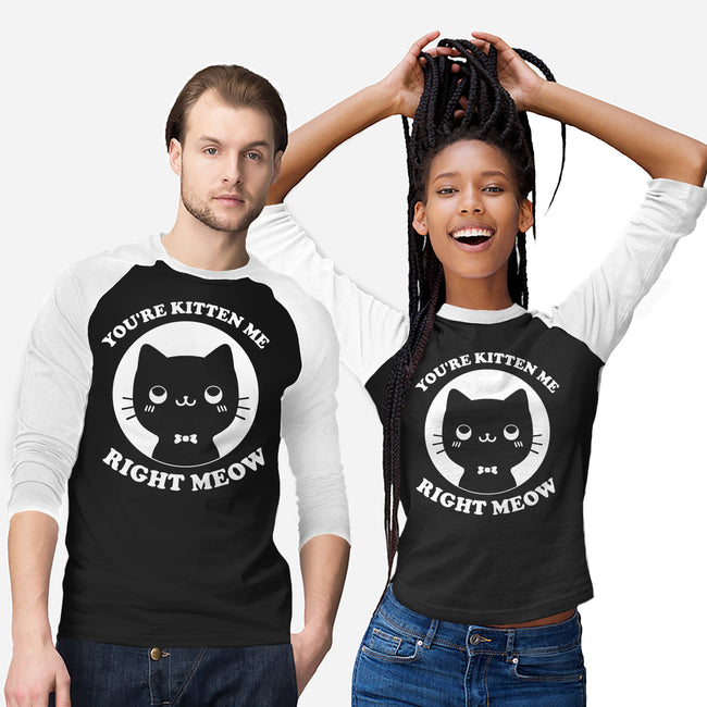 Kitten Me-Unisex-Baseball-Tee-Studio Mootant