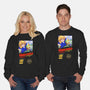 Super Pawnee World-Unisex-Crew Neck-Sweatshirt-ACraigL