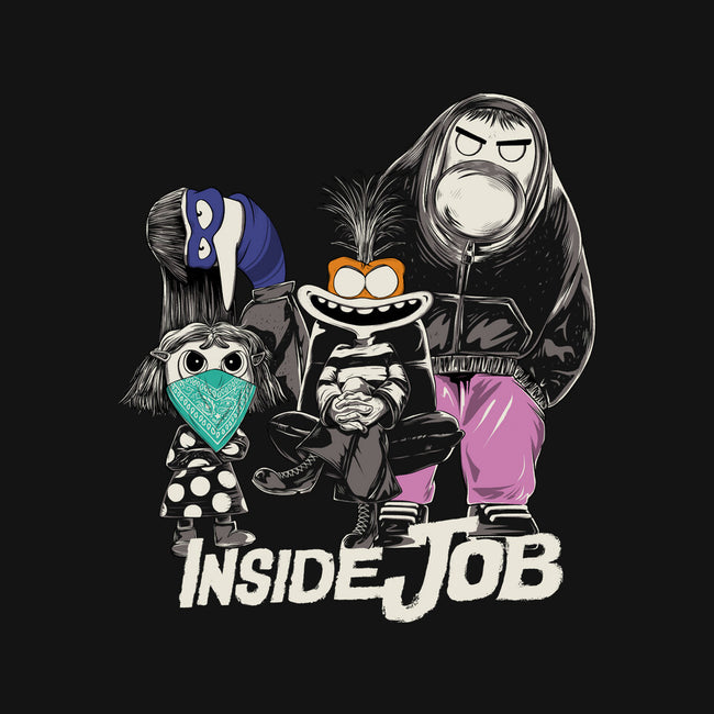 Inside Job-Womens-V-Neck-Tee-alfbocreative