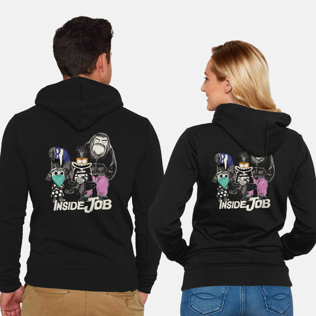 Inside Job-Unisex-Zip-Up-Sweatshirt-alfbocreative