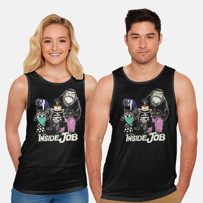 Inside Job-Unisex-Basic-Tank-alfbocreative