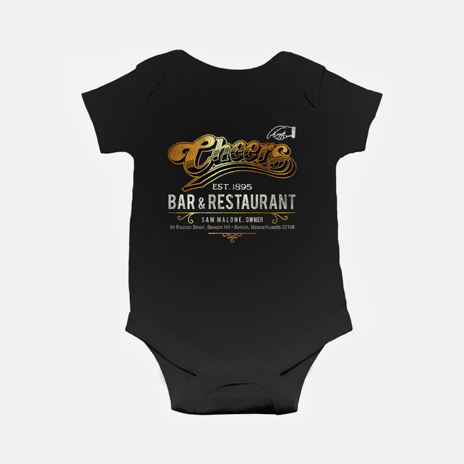 Sam's Bar-Baby-Basic-Onesie-AlemaArt