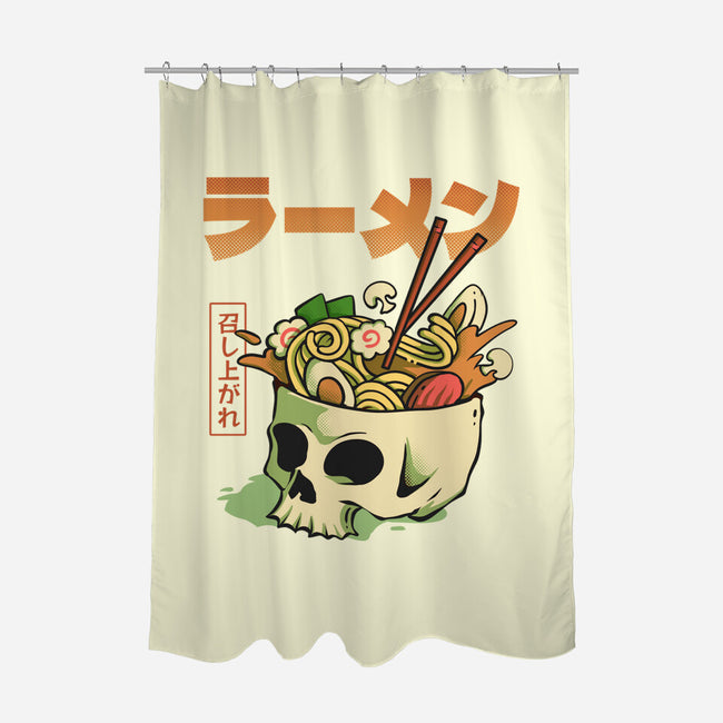 Ramen Forever-None-Polyester-Shower Curtain-ilustraziz