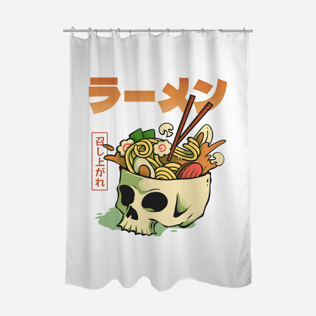 Ramen Forever-None-Polyester-Shower Curtain-ilustraziz