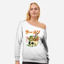 Ramen Forever-Womens-Off Shoulder-Sweatshirt-ilustraziz